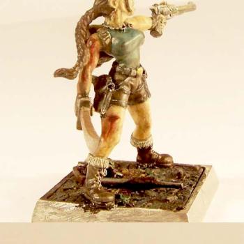 Lara Croft - late WIP by Kowwabunga