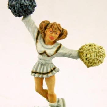 Washington State Cheerleader by paintingrobot