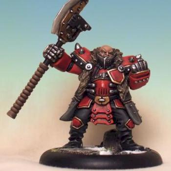 Khador Warcaster The Butcher of Khardov by Gryphon