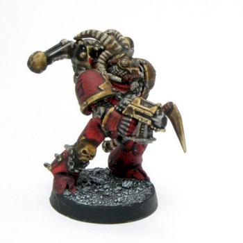 Beastman in powered armor by Painter6479