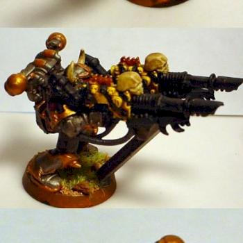 Iron Warriors Lascannon by lsmartnick