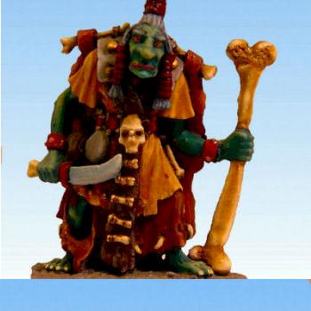 Ogre Shaman with a bone by bargle