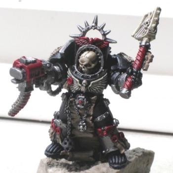 Black Templar Terminator Chaplain by MGRockwell