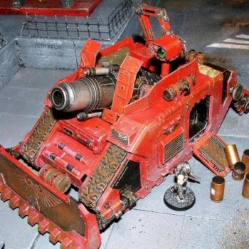 Land Raider bombard Apocalypse Conversion by Kall Hymero