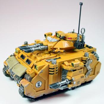 Imperial Fists Predator by MarshalSejanus