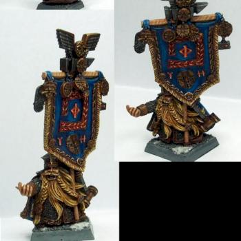 dwarf standart bearer by charliess