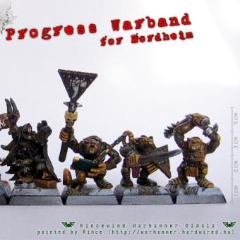 Skaven Warband by Rince