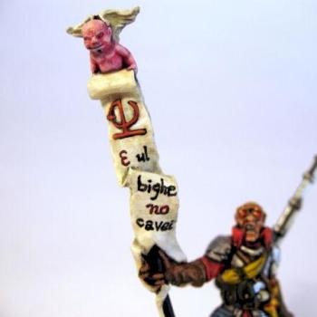 Saphon's banner (detail) by Gianluca