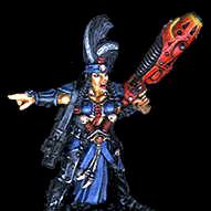 Necromunda Escher leader by guyblin