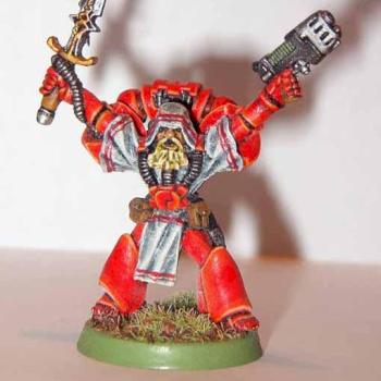 Blood Angels Veteran Sergeant by alexpolenta