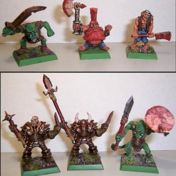 Hero Quest Miniatures by Naked Ninja