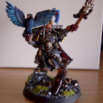 space wolf rune priest by wolfen lord