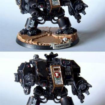 Black Templar Dreadnought by katastropheeee