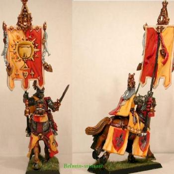 Bretonian Standard Bearer by belmin