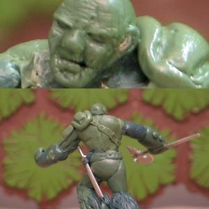 Hrolfnir, half-giant psychic warrior by Dutch Mogul