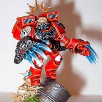 Blood Angels Commander by alexpolenta