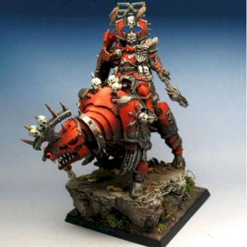 Chaos Lord on Jugernaut by Jamie