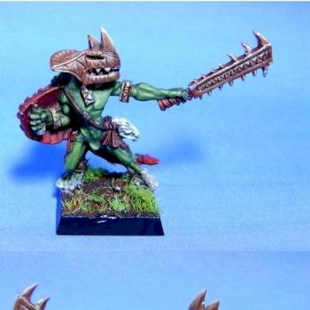 Alextheartist Vs Cybersquig Speedpainted Skink by PaintoffChallengeRef