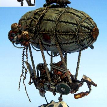 Dwarf air balloon by Johan