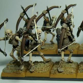 Tomb king skeleton archers by Darkmaw