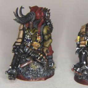Space Ork BadMoon BigShootas by KhlauKolash