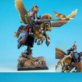 WARHAMMER Bretonnian Pegasus Knight by rene