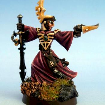 Eldar Warlock by Johan