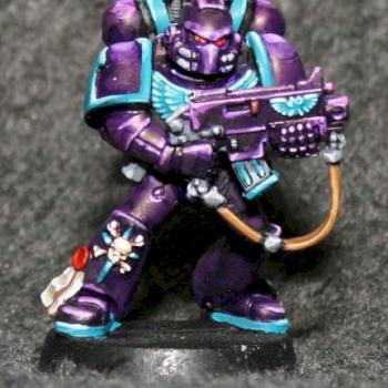 Space Marine - Amethyst Guard by CriticalEffectGames