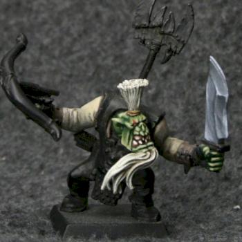 Work in progress Mordheim Ork Boss by CriticalEffectGames