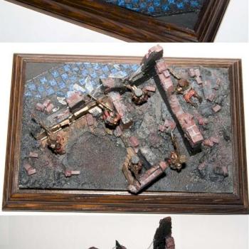 This is my vostroyan Sniper team by Freiwilderer