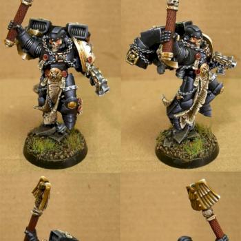Black Templars Chaplain by Palazar