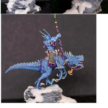 Dark Elf Cold One Knight by spaceman t