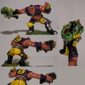 BloodBowl Ogre Thrower by El Hombre