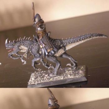 Dark elf cold one knight by moetry