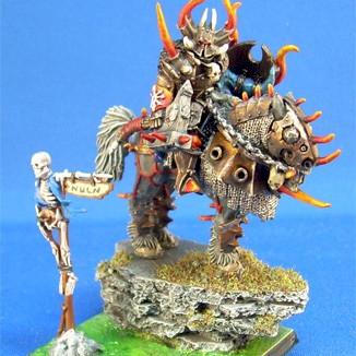 Chaos Lord On Daemonic Mount by mpstudio