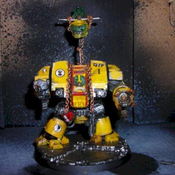 Imperial Fist Dread by Max Vebaneta