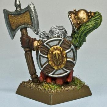 Dwarf lord rear view by saltpappa