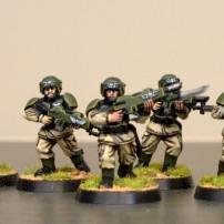 Warhammer 40k Cadian Squad 2 by broadcast