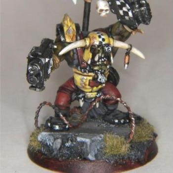 Badmoon Space Ork Nob by KhlauKolash
