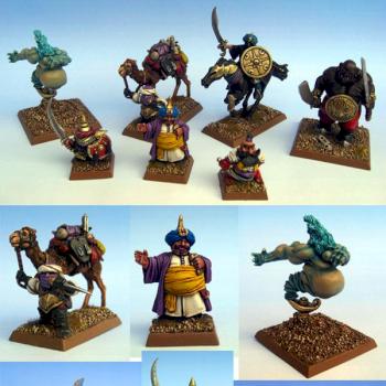 Warhammer Araby warband by Johan
