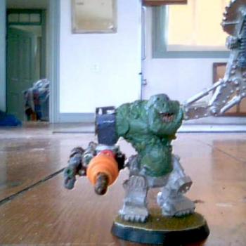 unpainted warboss by gozeruk