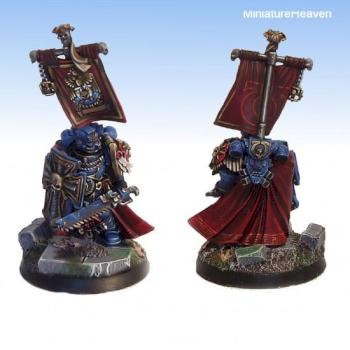 ultramarines captain by miniatureheaven