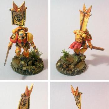Imperial fists captain by Sponsra