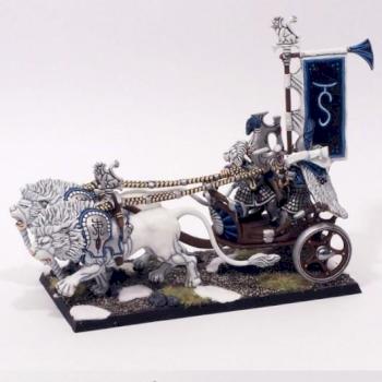 High Elf Lion Chariot by schimmelpilz