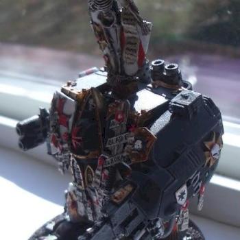 Black Templar Forge World Dreadnought by GrendelPrime