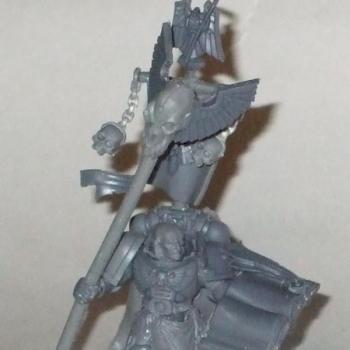 Dark Angels Space Marine Librarian Converted by ILL FATED USHER