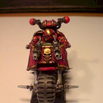 Khorne Biker, more of... by Tyrian