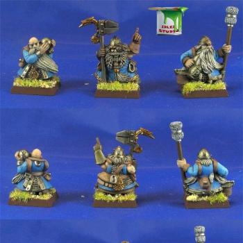 Dwarf cannon crew by Idler studio