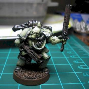 Warhammer 40k Nurgle Champion by Koltin
