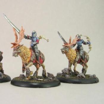 Legion of Everblight Raptor Cavalry by rampsputant